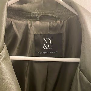 NY&C Faux Leather Jacket